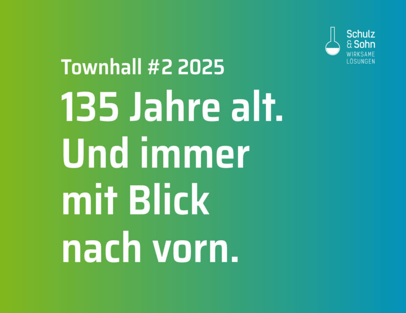 135 Jahre alt. Und immer mit Blick nach vorn.