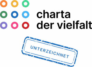 Logo: Charta der Vielfalt, unterzeichnet