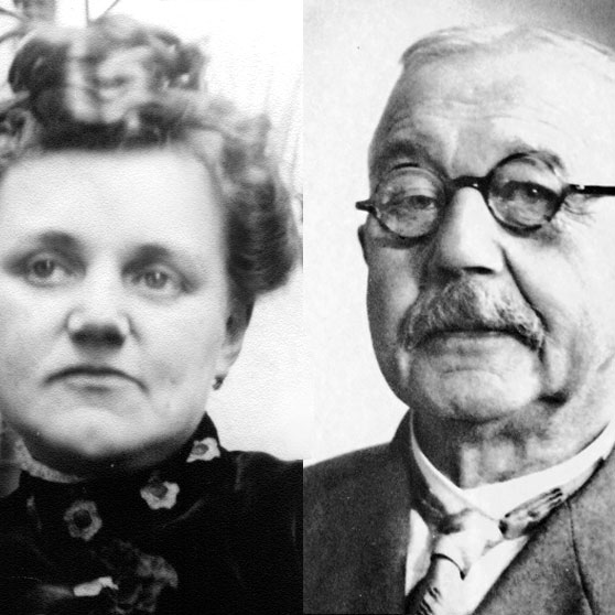 Antonie und Vitalis Schulz - 1890