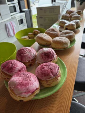 Berliner Krapfen Buffet zu Altweiber
